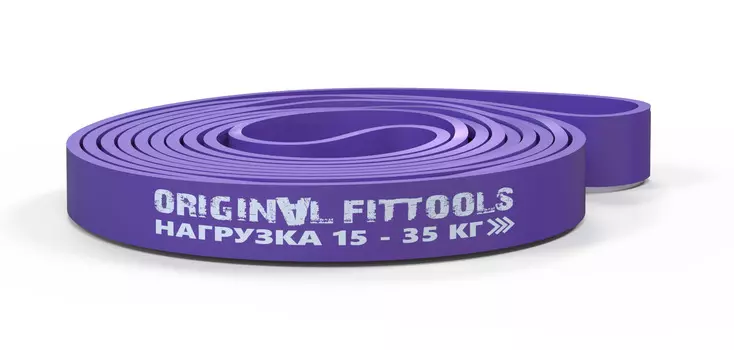Эспандер ленточный Original FitTools (нагрузка 15 - 35 кг)