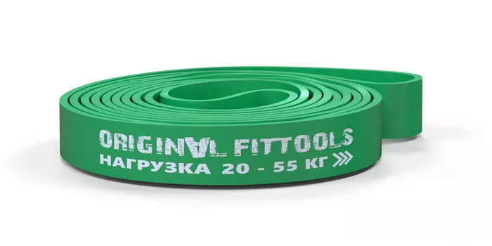 Эспандер ленточный OriginalFitTools нагрузка 20 - 55 кг