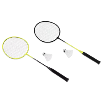 KRAFLA Fun 300 Набор для бадминтона: ракетка (2 шт), волан (2 шт)