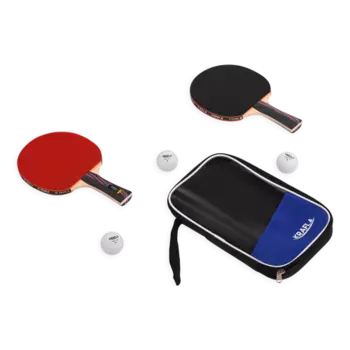 KRAFLA S-T1000 Набор для н/т: ракетка (2шт), мяч (3шт)