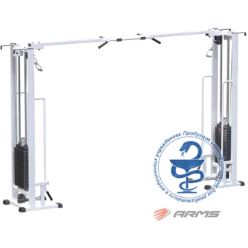 Кроссовер на базе реабилитационной рамы стек 2 х 75 кг ARMS AR082.2х75