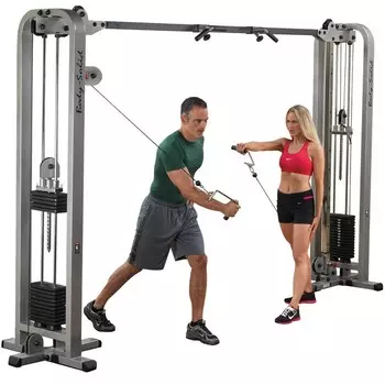 Кроссвер Body Solid PRO CLUB LINE с двумя весовыми стеками 75 кг