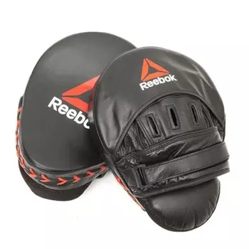 Лапы для бокса кожаные Reebok Combat