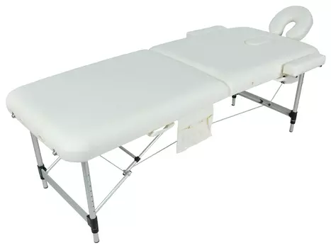 Массажная кушетка складной алюминиевый Med-Mos JFAL01A 2-х секционный
