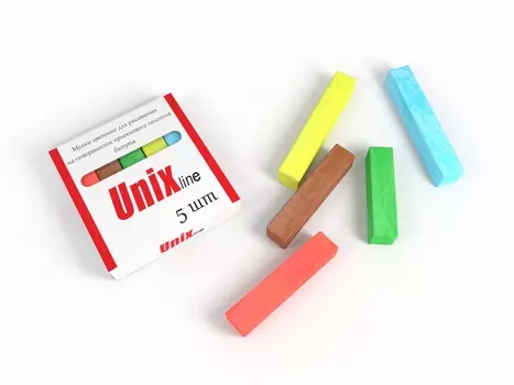 Мелки для рисования на батуте UNIX line (5шт.)