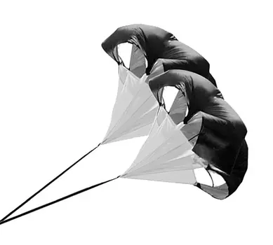 Парашют для бега сдвоенный OriginalFitTools FT-SP-DOUBLE-CHUTE