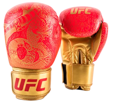Перчатки для бокса UFC PRO Thai Naga Red,14 унций