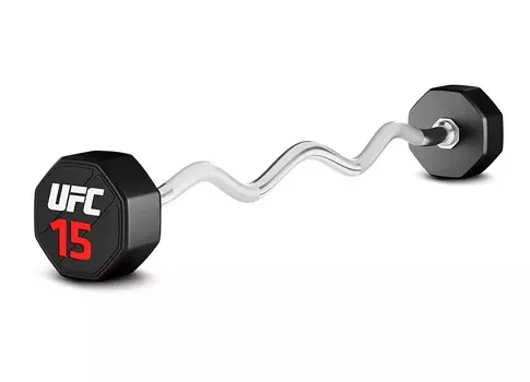 Сет из изогнутых уретановых штанг UFC (10 шт.)