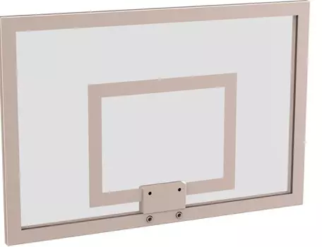 Щит баскетбольный тренировочный ZSO 41288 800х1200 мм (стекло 10 мм без ударопрочной пленки)