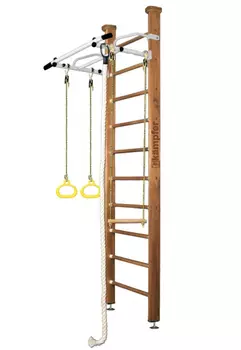 Шведская стенка Kampfer Helena Ceiling (жемчужный, вишневый, шоколадный, ореховый, натуральный, без покрытия) стандарт