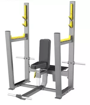 Скамья для вертикального жима штанги DHZ Olympic Seated Bench A3051