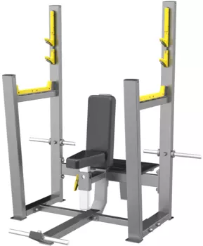 Скамья для вертикального жима штанги DHZ Olympic Seated Bench A3051 RUS