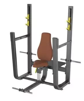 Скамья для вертикального жима штанги DHZ Olympic Seated Bench E-1051В