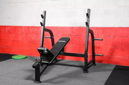 Скамья Yousteel олимпийская горизонтальная F-302