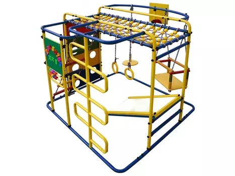 Спортивный комплекс Формула здоровья KMS Мурзилка S синий/радуга