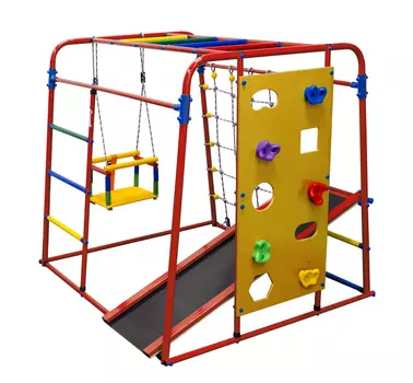 Спортивный комплекс Формула здоровья Start baby 2 плюс красный/радуга