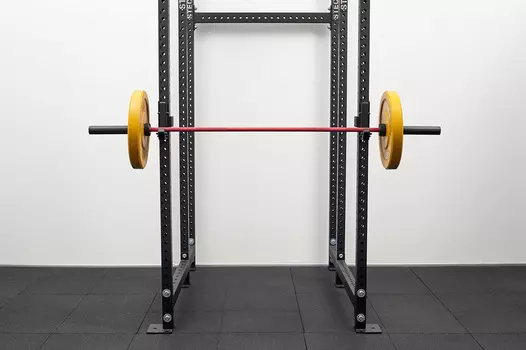 STECTER Гриф STECTER FOX Bar 25 мм (15 кг, красный/черный)