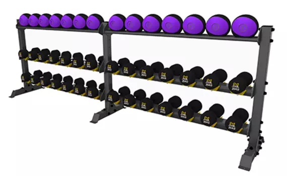 Стойка для хранения оборудования (гантели-мячи) DHZ А0156