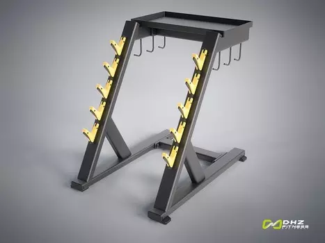 Стойка для штанг и аксессуаров DHZ Handle Rack E-1053В