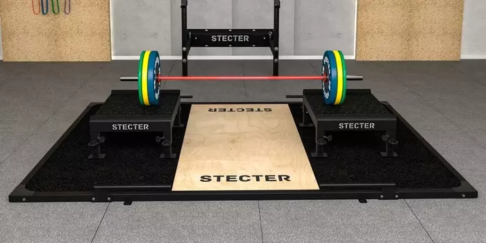 Тяжелоатлетические плинты для штанги с регулировкой высоты Stecter 20-30 см (пара)