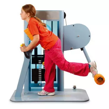 Тренажер для подростков Отведение ноги (ягодицы) AT08