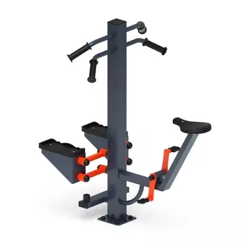 Тренажер уличный Степ + Вело