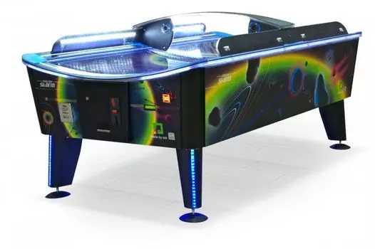 Всепогодный аэрохоккей «Storm» 8 ф (238 х 128 х 83 см, цветной, купюроприемник/жетоноприемник)