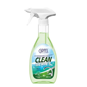 Экоспрей для ванн и сантехники Gipfel Clean Series от известкового налета 52305 500 мл