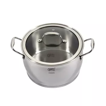 Кастрюля из нержавеющей стали Gipfel Cantata 1265 24 см/6 л
