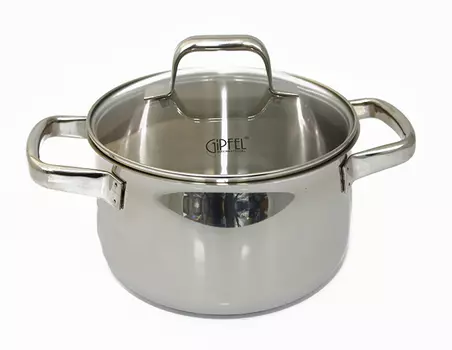 Кастрюля из нержавеющей стали Gipfel Donna 1645 20 см/3,8 л