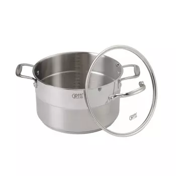 Кастрюля из нержавеющей стали Gipfel Gala 1275 24 см/6 л
