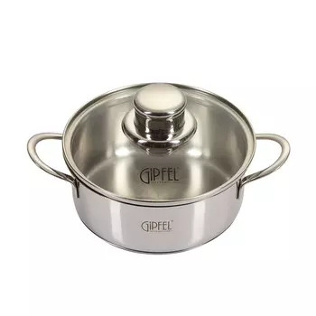 Кастрюля из нержавеющей стали Gipfel Mini 1202 14 см/0,7 л