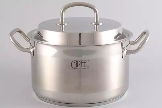 Кастрюля из нержавеющей стали Gipfel Professional 1216 24 см/4,5 л