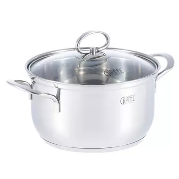 Кастрюля из нержавеющей стали Gipfel Sofia 2317 18 см/2,2 л