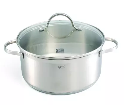 Кастрюля из нержавеющей стали Gipfel Victory 1369 24 см/4,7 л