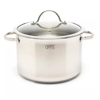 Кастрюля из нержавеющей стали Gipfel Victory 1370 24 см/6,5 л