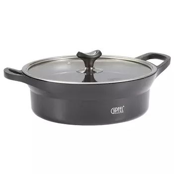 Кастрюля-сотейник из литого алюминия Gipfel Azul Black 51921 26 см/3,7 л