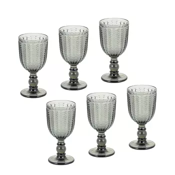 Набор бокалов Gipfel Grey Wave 41272 6 предметов