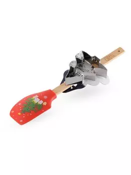 Набор для выпечки Gipfel Christmas 2614 с лопаткой и формочкой 10x8,5x2,5 см