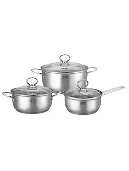 Набор посуды из нержавеющей стали Gipfel Sofia 0618