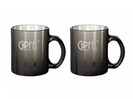 Набор стеклянных кружек Gipfel Smoke 7929 2 предмета