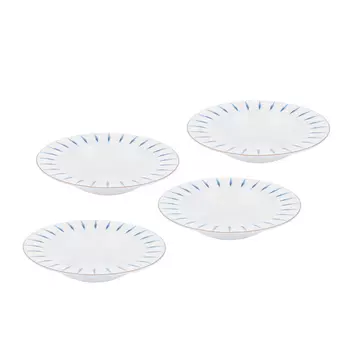 Набор суповых тарелок Gipfel Azzurro 42197 4 предмета