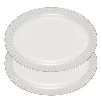Набор тарелок сервировочных Gipfel Caroline 42931 31х22 см, 2 предмета