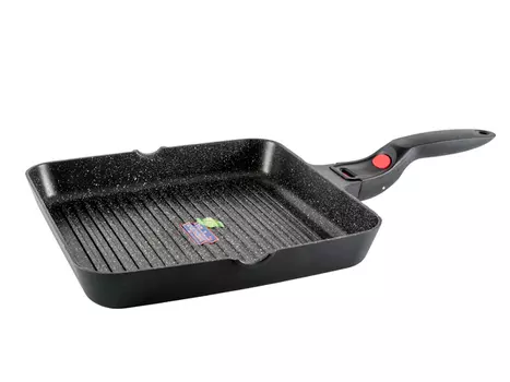 Сковорода-гриль алюминиевая Gipfel Beryl 0700 28 см