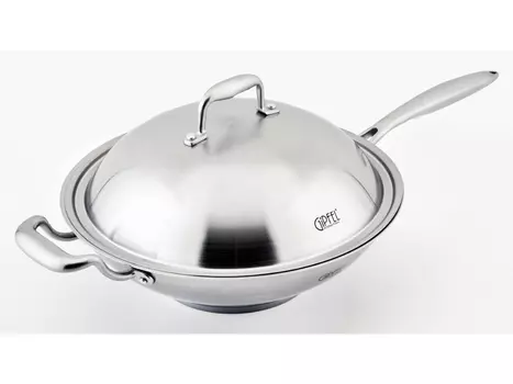 Сковорода-вок из нержавеющей стали Gipfel Osten 1617 32 см/4,7 л