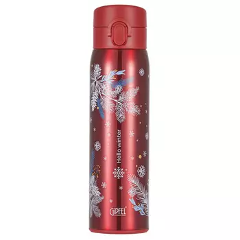 Термокружка вакуумная Gipfel Christmas Time 52059 370 мл