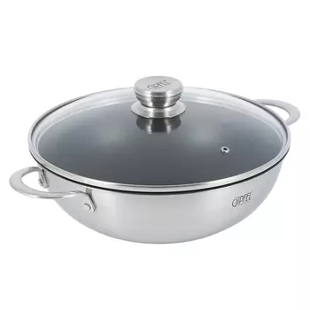 Вок из нержавеющей стали Gipfel Fusion 52188 28 см/4 л