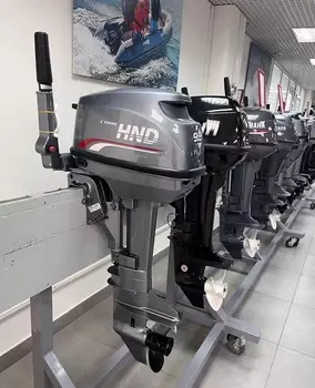 2х-тактный лодочный мотор HND OB9.8 HS Б/У