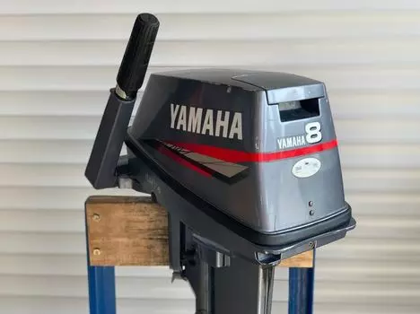 2х-тактный лодочный мотор YAMAHA E8DMHS Б/У