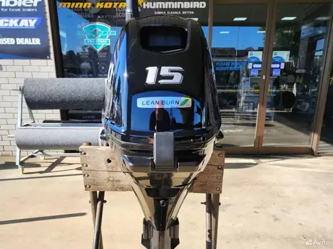 4х-тактный лодочный мотор SUZUKI DF15AS Б/У